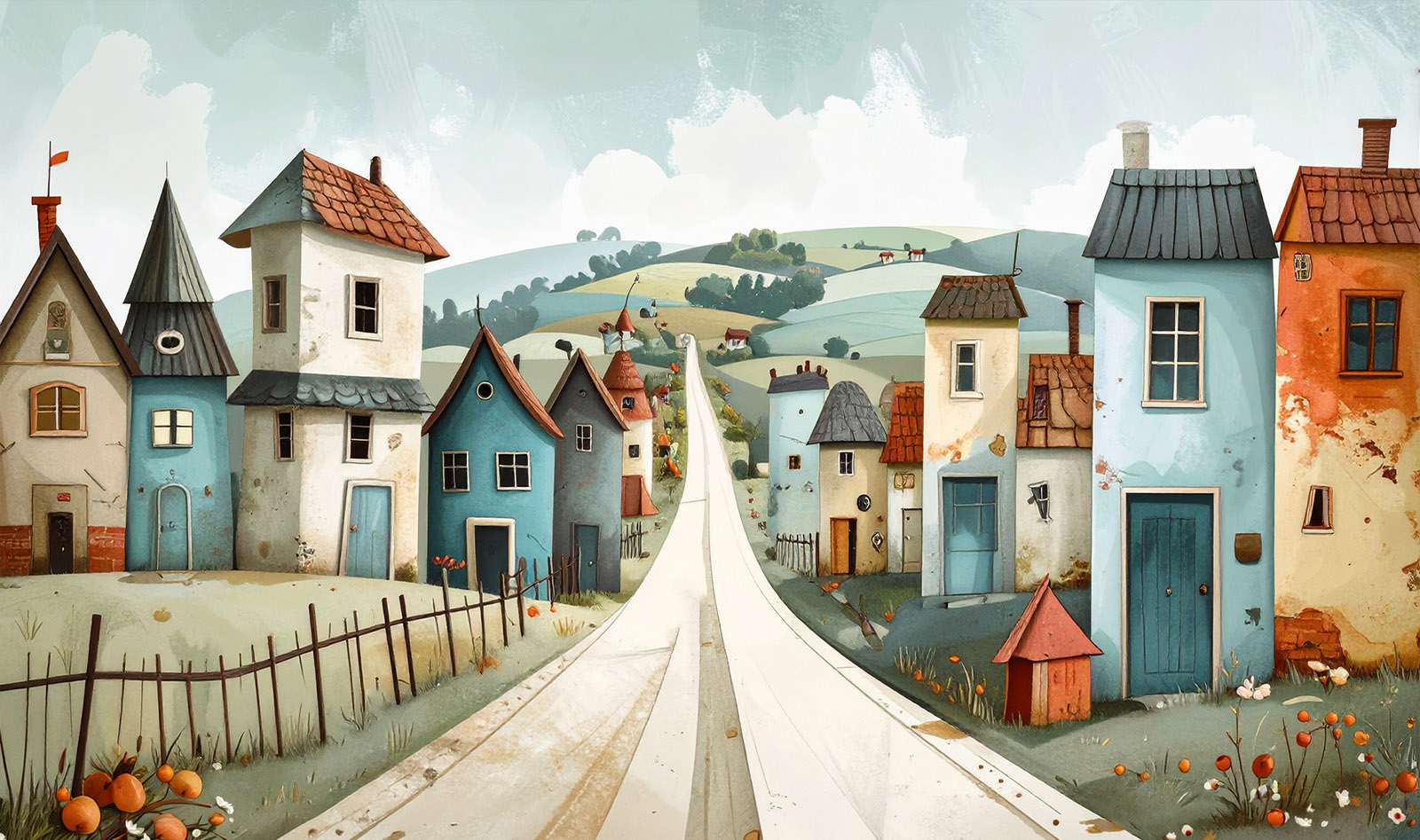 Road and movement study