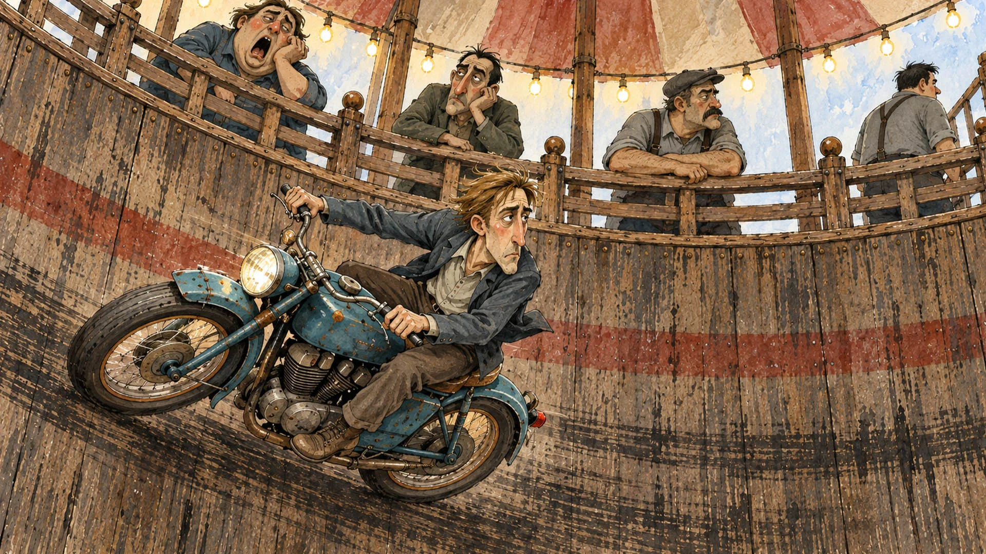 The wall of death