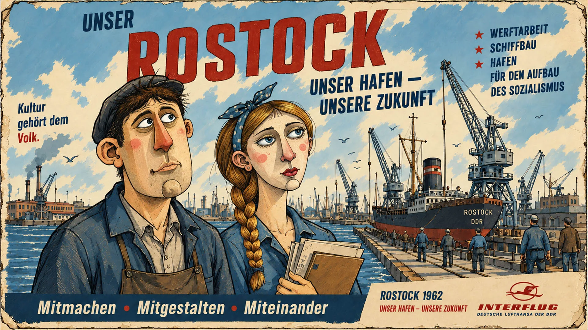01 / Rostock — harbour & progress