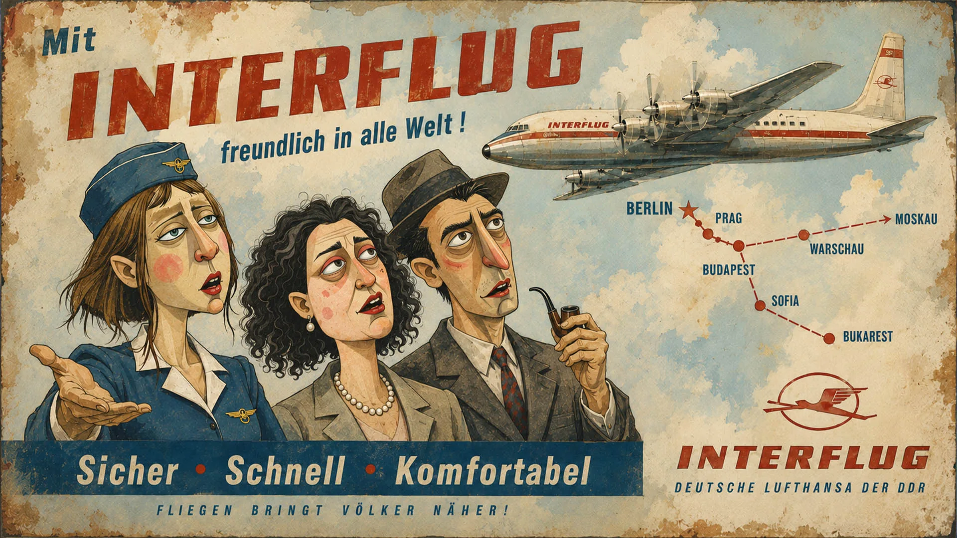 04 / Interflug — the promise of travel